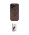 ieg™ iPhone 14 Pro Kılıf Eksen Klasik Prime - Siyah Bilvis 3D Mat Cam Ekran Koruyucu