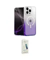 ieg™ iPhone 14 Pro Kılıf Eksen Minimal Özel Seri - Şeffaf Pasifik Cam Ekran Koruyucu