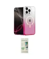 ieg™ iPhone 14 Pro Kılıf Eksen Minimal Özel Seri - Siyah 20D Premium Cam Ekran Koruyucu
