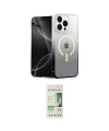 ieg™ iPhone 14 Pro Kılıf Eksen Minimal Özel Seri - Siyah 20D Premium Cam Ekran Koruyucu