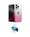 ieg™ iPhone 14 Pro Kılıf Eksen Minimal Özel Seri - Siyah 3D Antistatik Cam Ekran Koruyucu