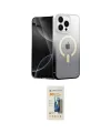 ieg™ iPhone 14 Pro Kılıf Eksen Minimal Özel Seri - Siyah 6D Mat Seramik Hayalet Nano Ekran Koruyucu