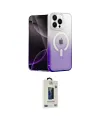 ieg™ iPhone 14 Pro Kılıf Eksen Minimal Özel Seri - Siyah Bilvis Hayalet Cam Ekran Koruyucu