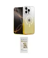 ieg™ iPhone 14 Pro Kılıf Eksen Minimal Özel Seri - Siyah Mat Seramik Nano Ekran Koruyucu