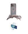 ieg™ iPhone 14 Pro Kılıf Eksen Özel Seri - Siyah 3D Antistatik Cam Ekran Koruyucu