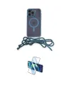 ieg™ iPhone 14 Pro Kılıf Eksen Özel Seri - Siyah 3D Antistatik Cam Ekran Koruyucu