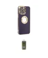 ieg™ iPhone 14 Pro Kılıf İz Form Serisi - Siyah Joko Magic 5D Hayalet Cam