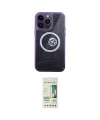 ieg™ iPhone 14 Pro Kılıf İz Form - Siyah 20D Premium Cam Ekran Koruyucu