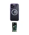 ieg™ iPhone 14 Pro Kılıf İz Form - Siyah 360 Mat Full Body Arka Koruyucu