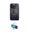 ieg™ iPhone 14 Pro Kılıf İz Form - Siyah 3D Antistatik Cam Ekran Koruyucu