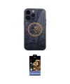 ieg™ iPhone 14 Pro Kılıf İz Form - Siyah Buffer Hayalet Cam Ekran Koruyucu