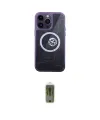 ieg™ iPhone 14 Pro Kılıf İz Form - Siyah Joko Magic 5D Hayalet Cam
