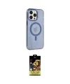 ieg™ iPhone 14 Pro Kılıf Kıvılcım Asil Özel Seri - Siyah Buffer Cam Ekran Koruyucu