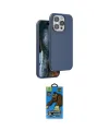 ieg™ iPhone 14 Pro Kılıf Kıvılcım Çizgi Serisi - Siyah 18D Cam Ekran Koruyucu