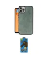 ieg™ iPhone 14 Pro Kılıf Kıvılcım Işık Serisi - Siyah 18D Cam Ekran Koruyucu