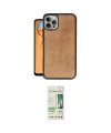 ieg™ iPhone 14 Pro Kılıf Kıvılcım Işık Serisi - Siyah 20D Premium Cam Ekran Koruyucu