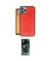 ieg™ iPhone 14 Pro Kılıf Kıvılcım Işık Serisi - Siyah 360 Mat Full Body Arka Koruyucu
