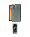 ieg™ iPhone 14 Pro Kılıf Kıvılcım Işık Serisi - Siyah 360 Mat Full Body Arka Koruyucu