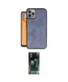 ieg™ iPhone 14 Pro Kılıf Kıvılcım Işık Serisi - Siyah 360 Mat Full Body Arka Koruyucu