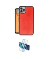 ieg™ iPhone 14 Pro Kılıf Kıvılcım Işık Serisi - Siyah 3D Antistatik Cam Ekran Koruyucu