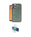 ieg™ iPhone 14 Pro Kılıf Kıvılcım Işık Serisi - Siyah 3D Antistatik Cam Ekran Koruyucu