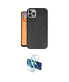 ieg™ iPhone 14 Pro Kılıf Kıvılcım Işık Serisi - Siyah 3D Antistatik Cam Ekran Koruyucu
