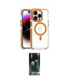 ieg™ iPhone 14 Pro Kılıf Kozmos Doku Koleksiyonu - Siyah 360 Mat Full Body Arka Koruyucu
