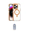 ieg™ iPhone 14 Pro Kılıf Kozmos Doku Koleksiyonu - Siyah Joko Magic 5D Cam