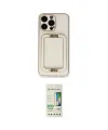 ieg™ iPhone 14 Pro Kılıf Kozmos Minimal Prime - Siyah 20D Premium Cam Ekran Koruyucu