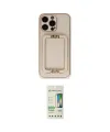 ieg™ iPhone 14 Pro Kılıf Kozmos Minimal Prime - Siyah 20D Premium Cam Ekran Koruyucu