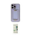 ieg™ iPhone 14 Pro Kılıf Kozmos Minimal Prime - Siyah 20D Premium Cam Ekran Koruyucu