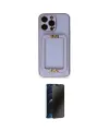 ieg™ iPhone 14 Pro Kılıf Kozmos Minimal Prime - Siyah 3D Antistatik Hayalet Cam Ekran Koruyucu
