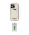 ieg™ iPhone 14 Pro Kılıf Kozmos Minimal Prime - Siyah Polymer Nano Ekran Koruyucu