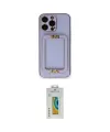 ieg™ iPhone 14 Pro Kılıf Kozmos Minimal Prime - Siyah Polymer Nano Ekran Koruyucu
