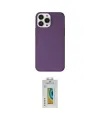 ieg™ iPhone 14 Pro Kılıf Kutup Doku Koleksiyonu - Siyah Polymer Nano Ekran Koruyucu