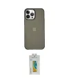 ieg™ iPhone 14 Pro Kılıf Kutup Doku Koleksiyonu - Siyah Polymer Nano Ekran Koruyucu