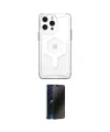 ieg™ iPhone 14 Pro Kılıf Kutup Doku Prime - Siyah 3D Antistatik Hayalet Cam Ekran Koruyucu
