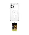 ieg™ iPhone 14 Pro Kılıf Kutup Doku Prime - Siyah Buffer Cam Ekran Koruyucu
