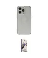 ieg™ iPhone 14 Pro Kılıf Kutup Klasik - Siyah Bilvis 3D Mat Cam Ekran Koruyucu