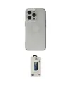 ieg™ iPhone 14 Pro Kılıf Kutup Klasik - Siyah Bilvis Hayalet Cam Ekran Koruyucu