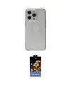ieg™ iPhone 14 Pro Kılıf Kutup Klasik - Siyah Buffer Hayalet Cam Ekran Koruyucu