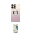 ieg™ iPhone 14 Pro Kılıf Kutup Yansıma Özel Seri - Siyah 20D Premium Cam Ekran Koruyucu