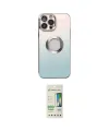 ieg™ iPhone 14 Pro Kılıf Kutup Yansıma Özel Seri - Siyah 20D Premium Cam Ekran Koruyucu
