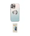 ieg™ iPhone 14 Pro Kılıf Kutup Yansıma Özel Seri - Siyah 6D Mat Seramik Hayalet Nano Ekran Koruyucu