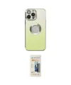 ieg™ iPhone 14 Pro Kılıf Kutup Yansıma Özel Seri - Siyah 6D Mat Seramik Hayalet Nano Ekran Koruyucu