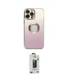 ieg™ iPhone 14 Pro Kılıf Kutup Yansıma Özel Seri - Siyah Bilvis Hayalet Cam Ekran Koruyucu