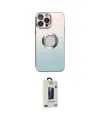 ieg™ iPhone 14 Pro Kılıf Kutup Yansıma Özel Seri - Siyah Bilvis Hayalet Cam Ekran Koruyucu