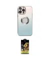 ieg™ iPhone 14 Pro Kılıf Kutup Yansıma Özel Seri - Siyah Buffer Cam Ekran Koruyucu