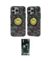 ieg™ iPhone 14 Pro Kılıf Nova Doku Koleksiyonu - Siyah 360 Mat Full Body Arka Koruyucu