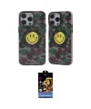 ieg™ iPhone 14 Pro Kılıf Nova Doku Koleksiyonu - Siyah Buffer Hayalet Cam Ekran Koruyucu